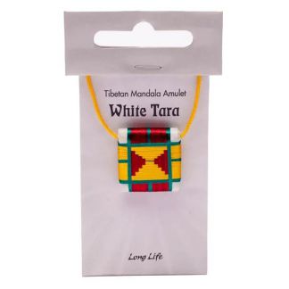 Amuleto Tibetano Sungkhor Tara Blanca (Larga Vida)