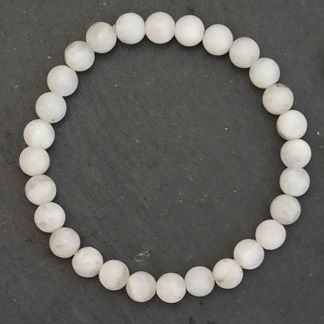 Pulsera Piedra Luna Bolas