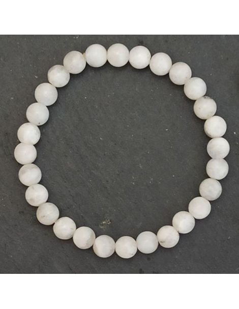 Pulsera Piedra Luna Bolas