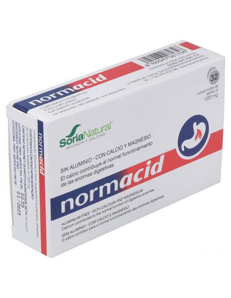 Normacid Soria Natural  - 32 comprimidos