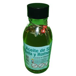 Aceite de Sal, Ruda y Romero para Limpiezas y Protección - 125 ml.
