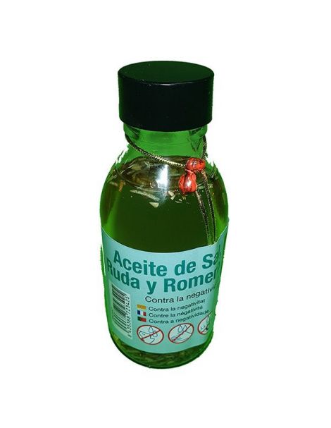 Aceite de Sal, Ruda y Romero para Limpiezas y Protección - 125 ml.