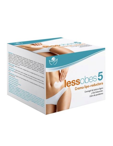 Lessobes 5 Crema Lipo-Reductora Bioserum - 200 ml.