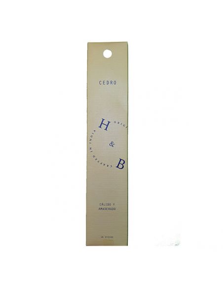 Incienso Cedro H&B - 10 varillas