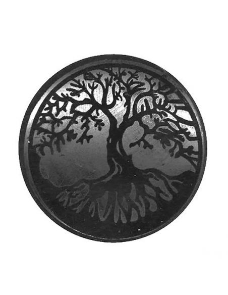 Placa Adhesiva de Shungit Árbol de la Vida