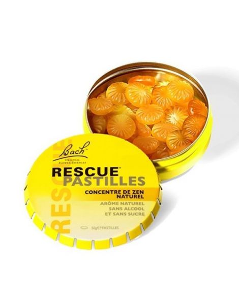 Caramelos Rescate (Rescue Remedy) Dr. Bach - 50 gramos