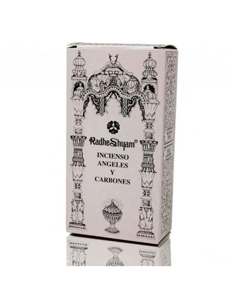 Incienso en Grano Ángeles con Carbones Radhe Shyam - 50 gramos
