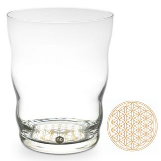 Vaso Jasmina Vitalizador Flor de la Vida Oro Nature's Design