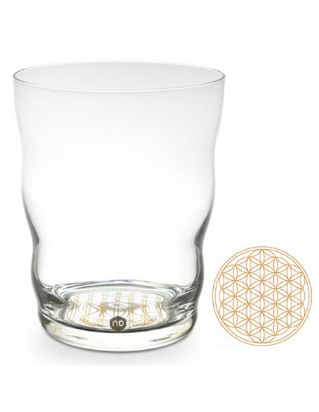 Vaso Jasmina Vitalizador Flor de la Vida Oro Nature's Design
