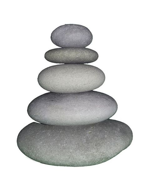 Piedras Atlánticas del Equilibrio Zen - 5 unidades