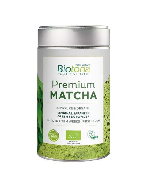 Premium Matcha Bio Biotona - 80 gramos