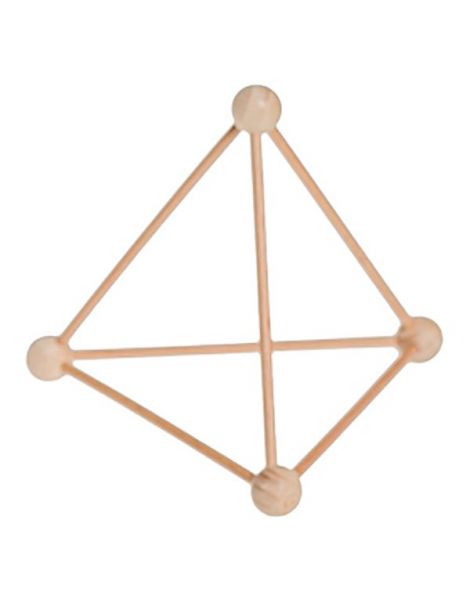 Tetraedro de Madera