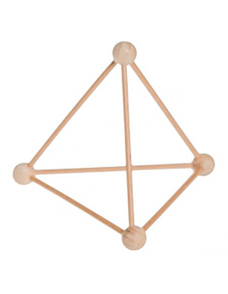 Tetraedro de Madera