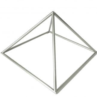 Pirámide Energética de Aluminio - 15 cm.