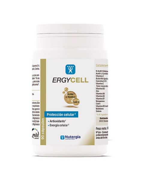 ErgyCell Nutergia - 90 cápsulas