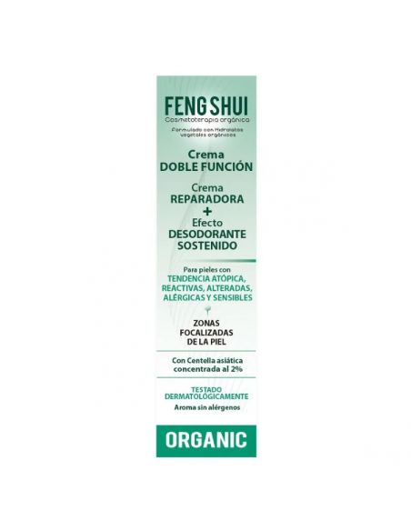 Desodorante Crema Doble Función Feng Shui - 50 ml.