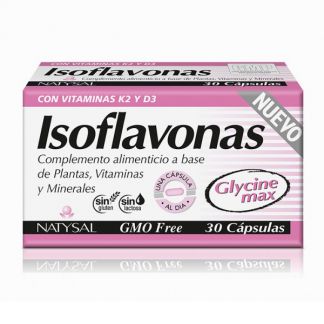 Isoflavonas Natysal - 30 cápsulas