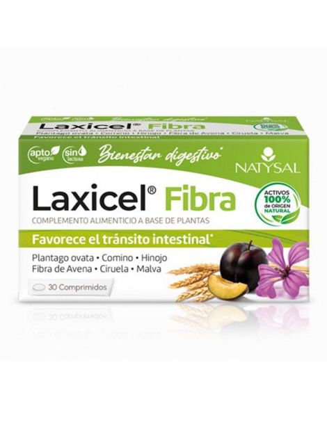 Laxicel Fibra Natysal - 30 comprimidos