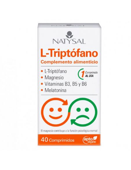 L-Triptófano Natysal - 40 comprimidos