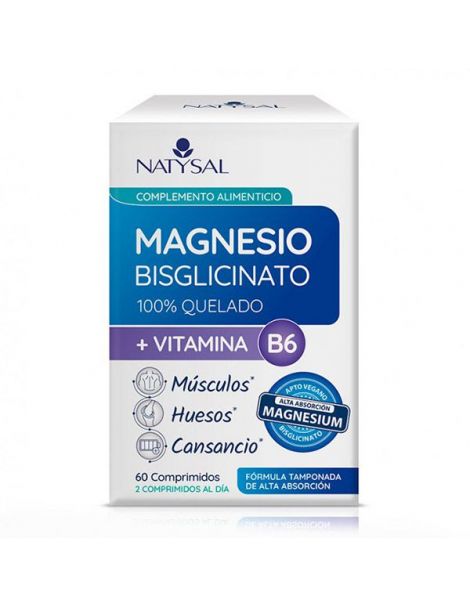 Magnesio + B6 Natysal - 60 comprimidos