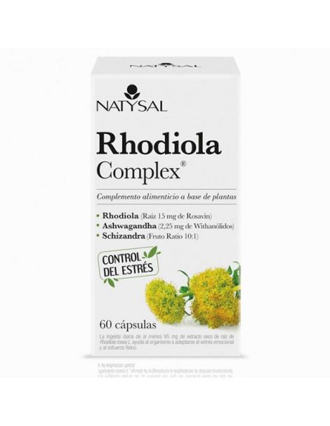 Rhodiola Complex Natysal - 60 cápsulas