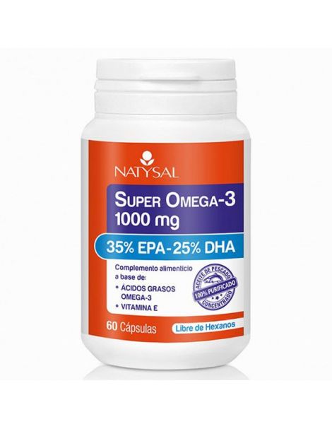 Super Omega 3 Natysal - 60 cápsulas