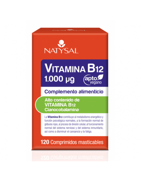 Vitamina B12 Natysal - 120 comprimidos