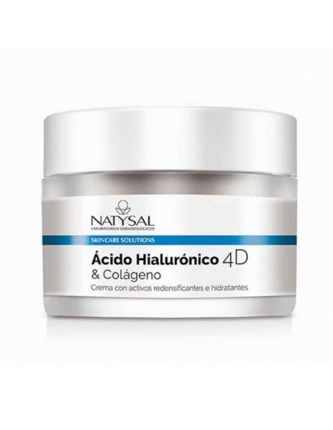 Crema de Ácido Hialurónico 4D y Colágeno Natysal - 50 ml.