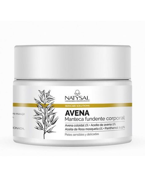 Avena Manteca Fundente Corporal Natysal - 200 ml.