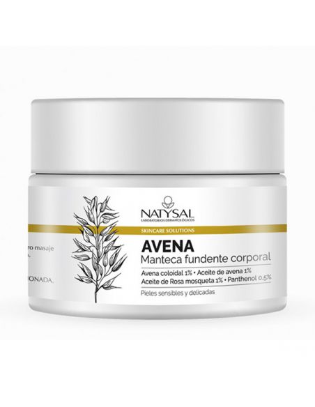Avena Manteca Fundente Corporal Natysal - 200 ml.