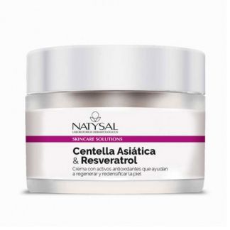 Crema Centella Asiática y Resveratrol Natysal - 50 ml.