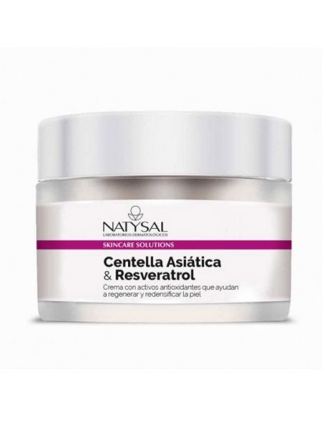 Crema Centella Asiática y Resveratrol Natysal - 50 ml.