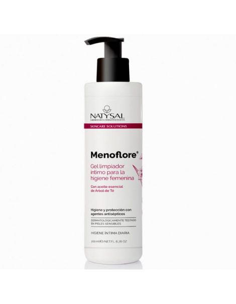 Gel Limpiador Íntimo Menoflore Natysal - 200 ml.