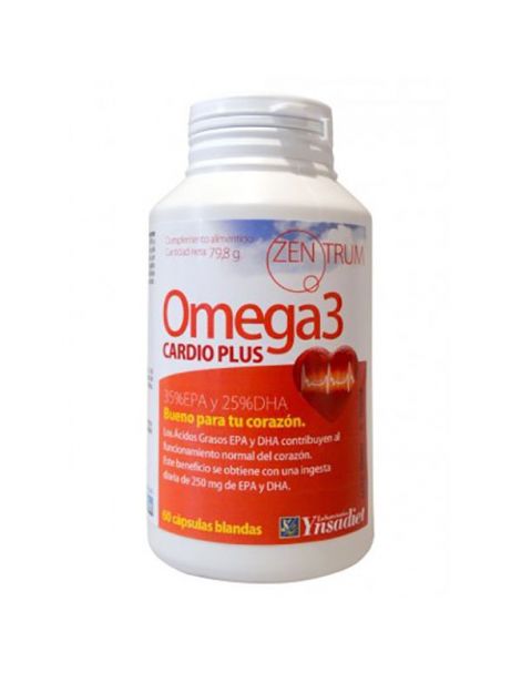 Omega 3 Cardio Plus Zentrum - 60 cápsulas