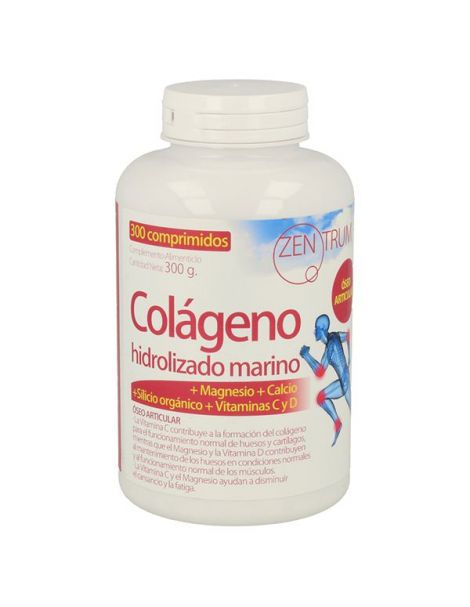 Colágeno Hidrolizado con Magnesio Zentrum - 180 comprimidos