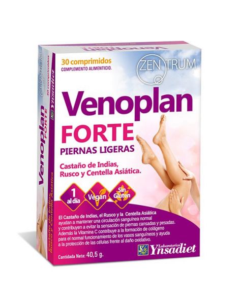 Venoplan Forte Zentrum - 30 cápsulas