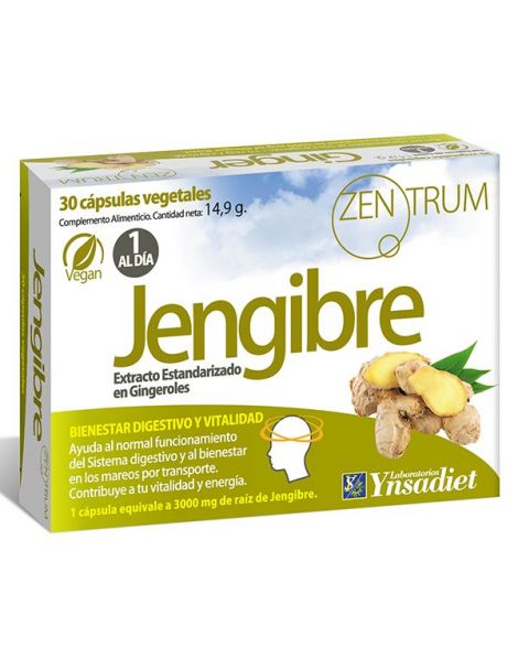 Jengibre Zentrum - 30 cápsulas