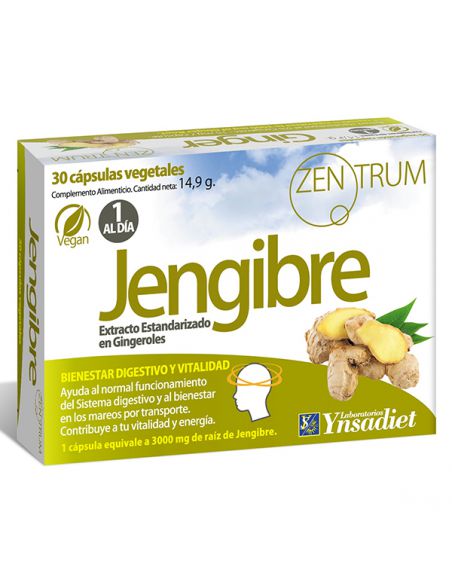 Jengibre Zentrum - 30 cápsulas