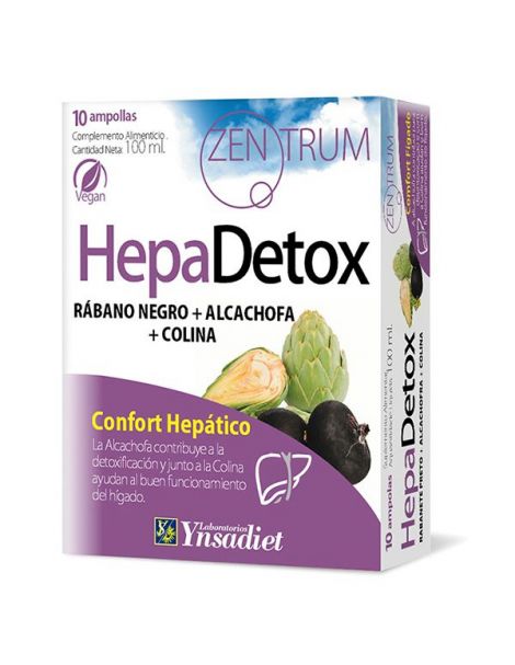 Hepadetox Zentrum - 10 ampollas