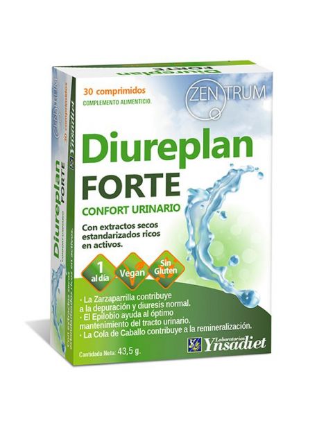 Diureplan Forte Zentrum - 30 cápsulas