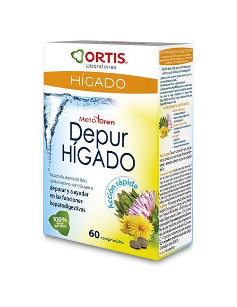 Depur Hígado Ortis - 60 comprimidos