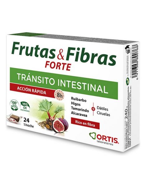 Fruta y Fibra Forte Ortis - 24 cubitos