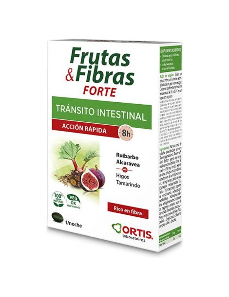 Fruta y Fibra Forte Ortis - 12 cubitos