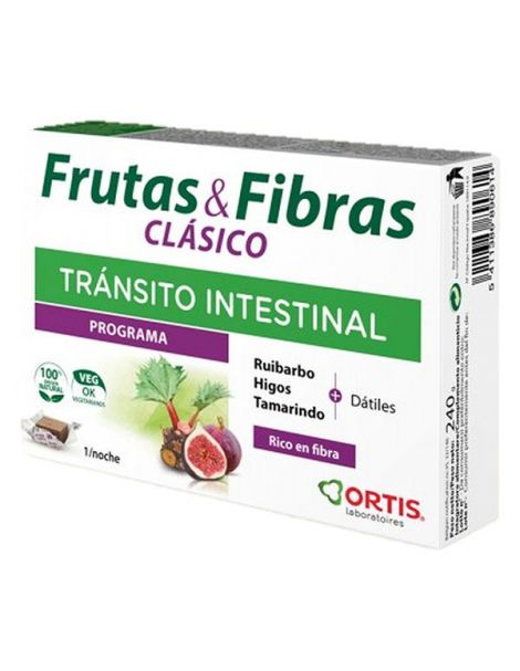 Fruta y Fibra Clásico Ortis - 12 cubitos