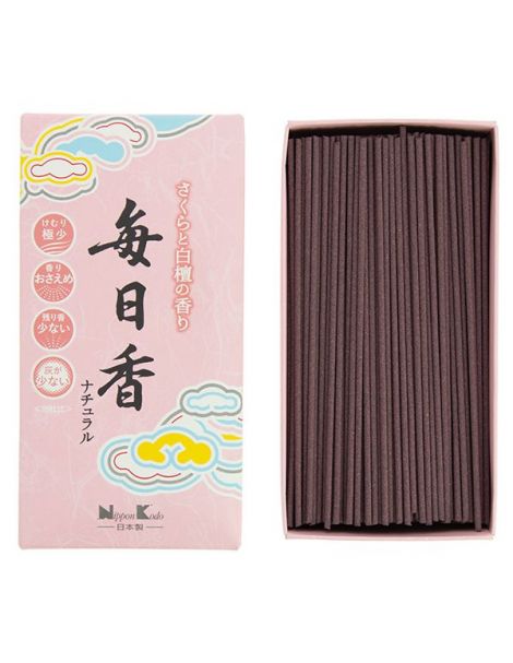 Incienso Mainichiko Natural Flores - caja 290 barritas