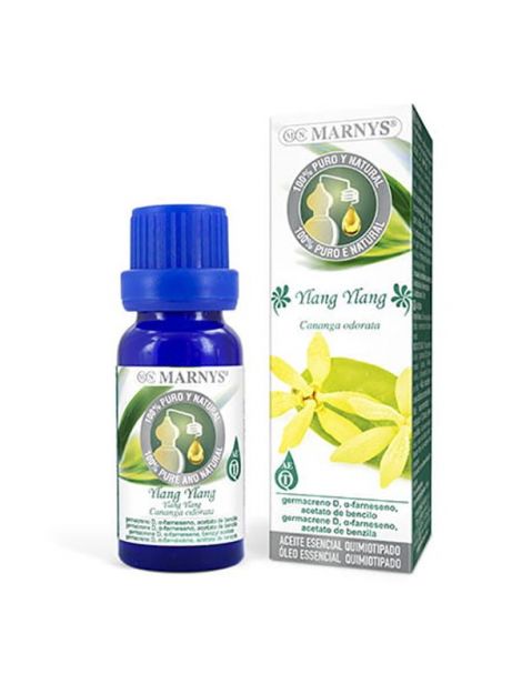 Aceite Esencial Alimentario Ylang-Ylang Marnys - 15 ml.