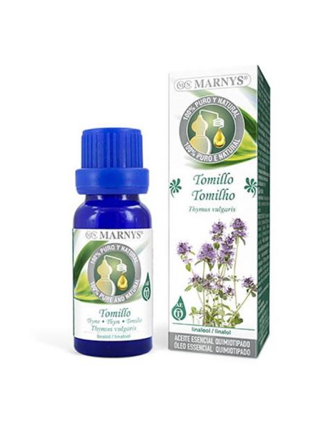 Aceite Esencial Alimentario Tomillo Marnys - 15 ml.