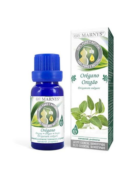 Aceite Esencial Alimentario Orégano Marnys - 15 ml.