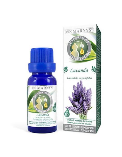 Aceite Esencial Alimentario Lavanda Marnys - 15 ml.