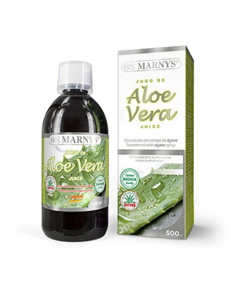 Jugo de Aloe Vera y Ágave Marnys - 500 ml.